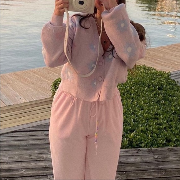 For Love and Lemons Floral Cardigan Sweater - Picture 4 of 6